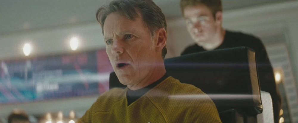 Bruce Greenwood as Pike in the 2009 film