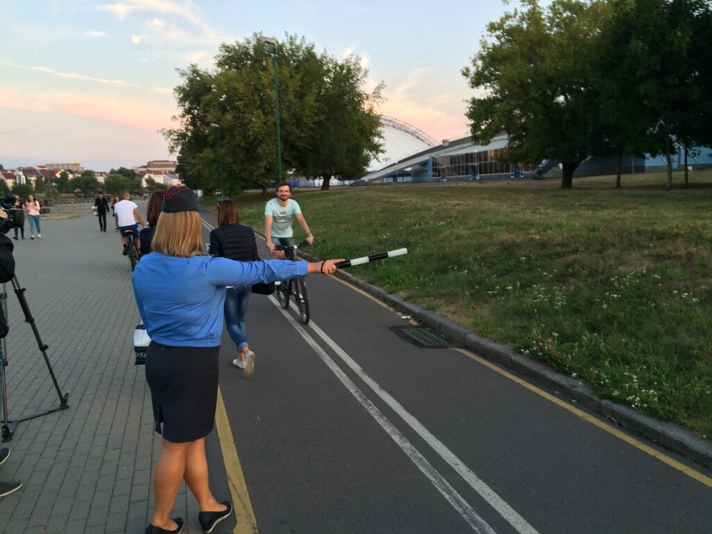 Более 500 пьяных велосипедистов оштрафованы в Минске за 2015 год